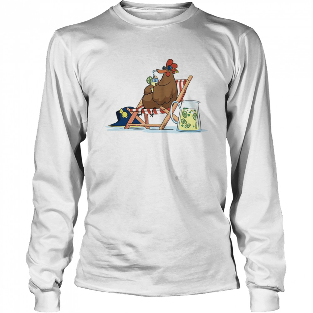 Slack Wyrm Janet enjoys a mojito shirt Long Sleeved T-shirt