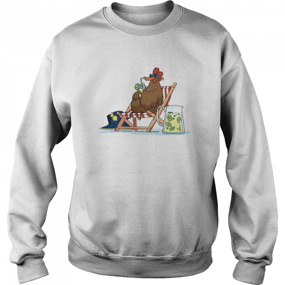 Slack Wyrm Janet enjoys a mojito shirt Unisex Sweatshirt