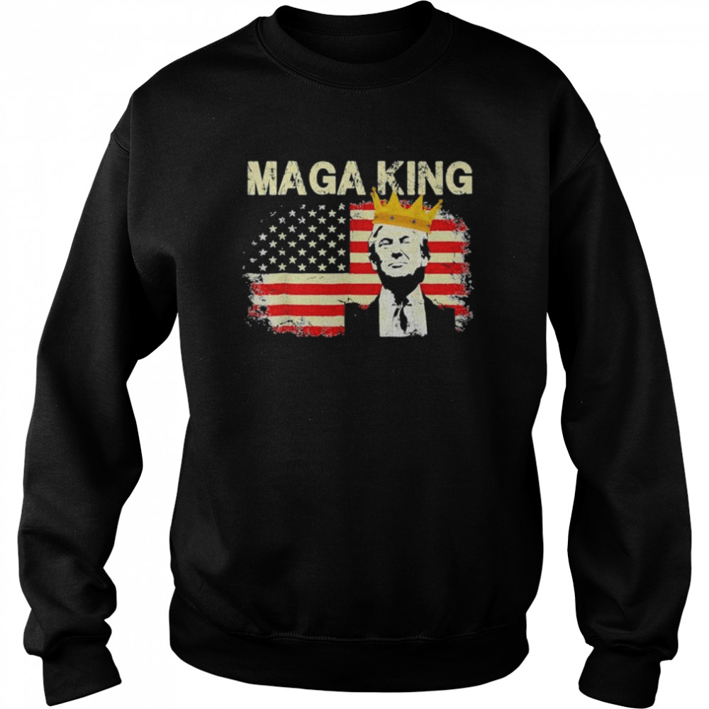 The great maga king Donald Trump maga king shirt Unisex Sweatshirt