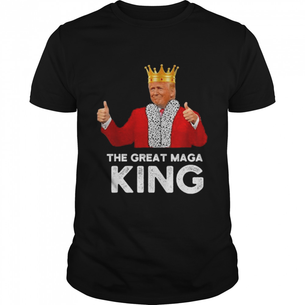 The great maga king Trump crown republican antI Biden shirt Classic Men's T-shirt