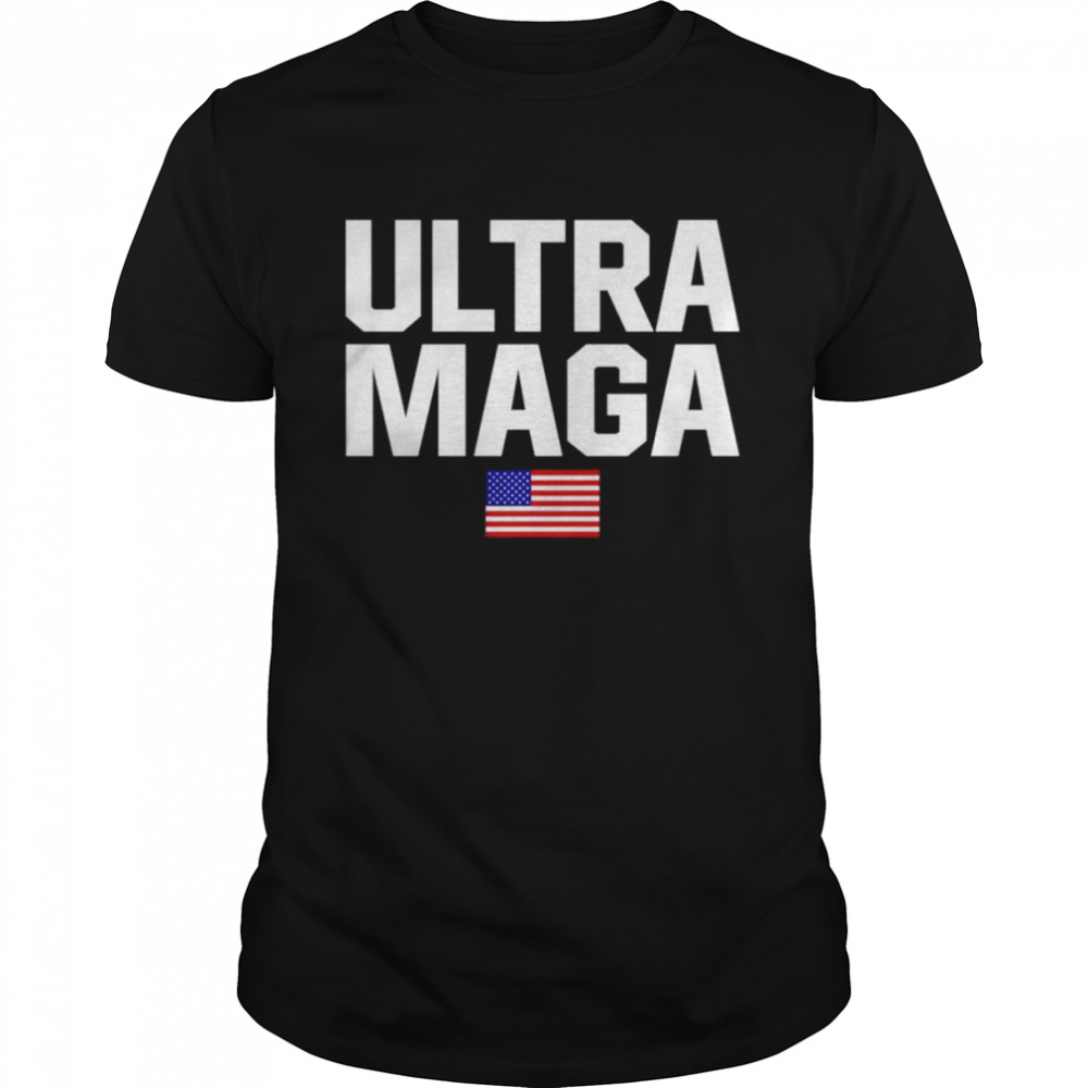 Ultra Maga American Flag Trump 2024 shirt Classic Men's T-shirt