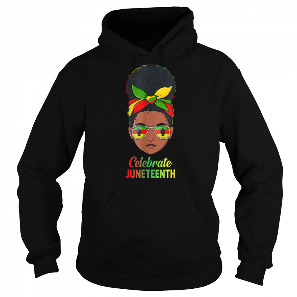 Celebrate Juneteenth 1865 Black Women Freedom T- B0B1BR176J Unisex Hoodie