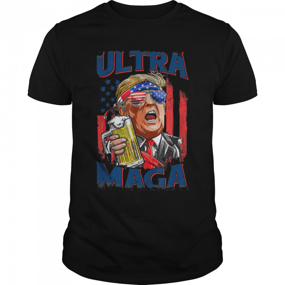 Anti Biden Ultra MAGA Funny Trump MAGA King Pro Trump T-Shirt B0B1HDLZZW