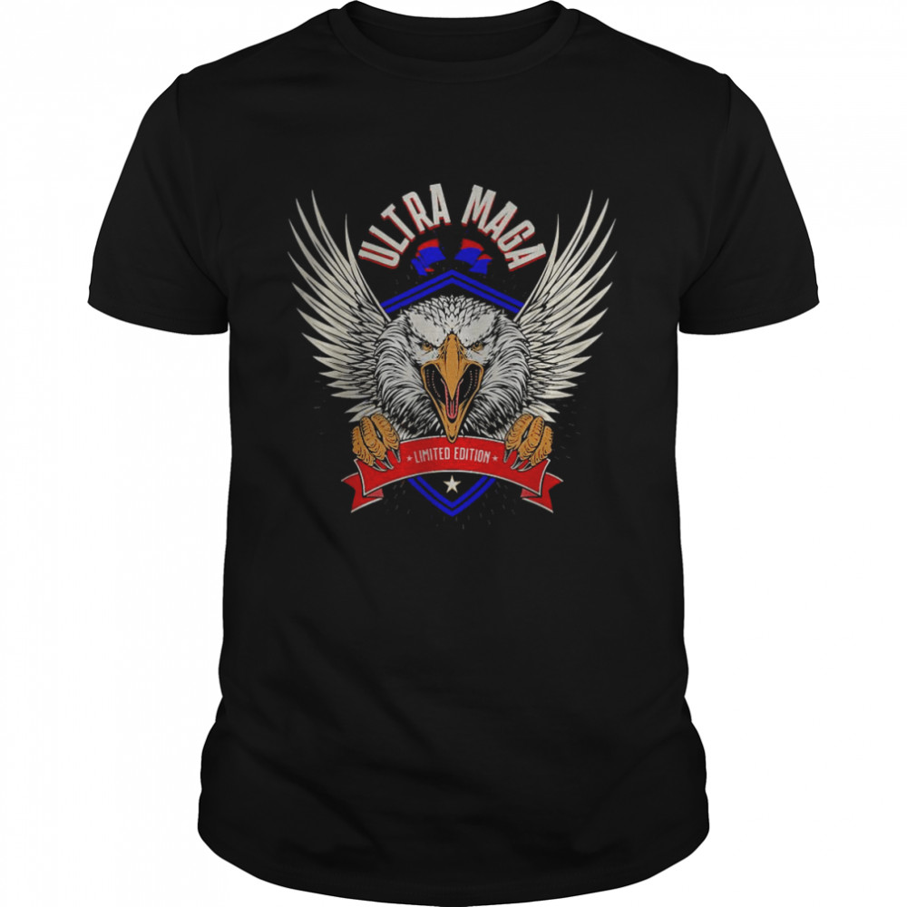 Ultra Maga Eagle Proud Ultra-Maga T- Classic Men's T-shirt