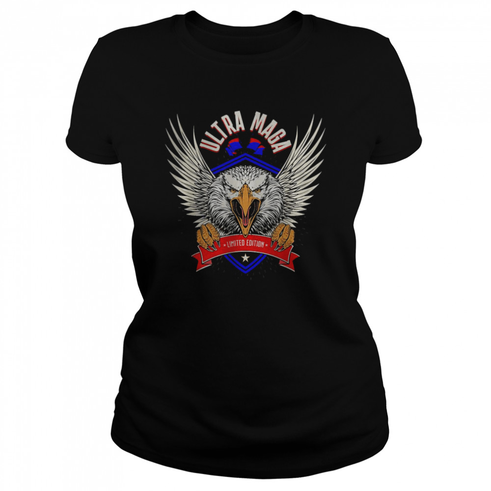 Ultra Maga Eagle Proud Ultra-Maga T- Classic Women's T-shirt