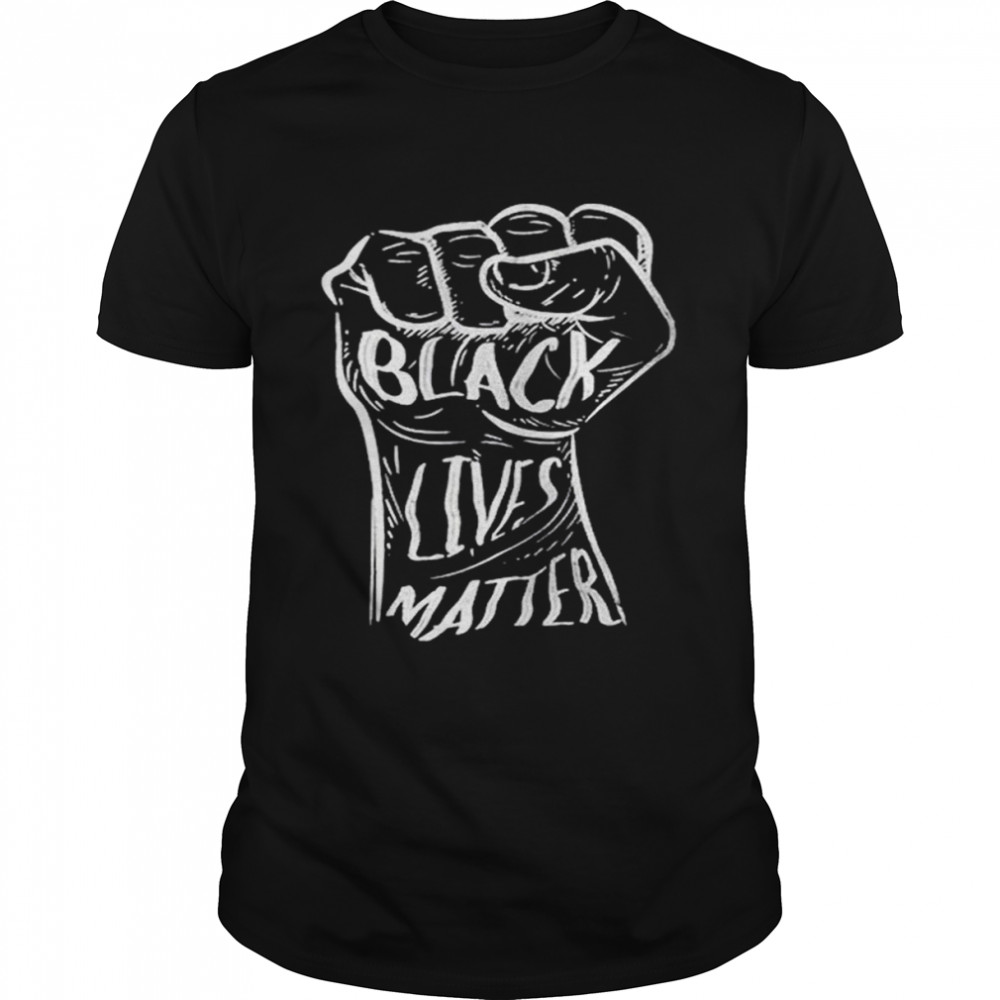Fist Black Lives Matter T- Classic Men's T-shirt