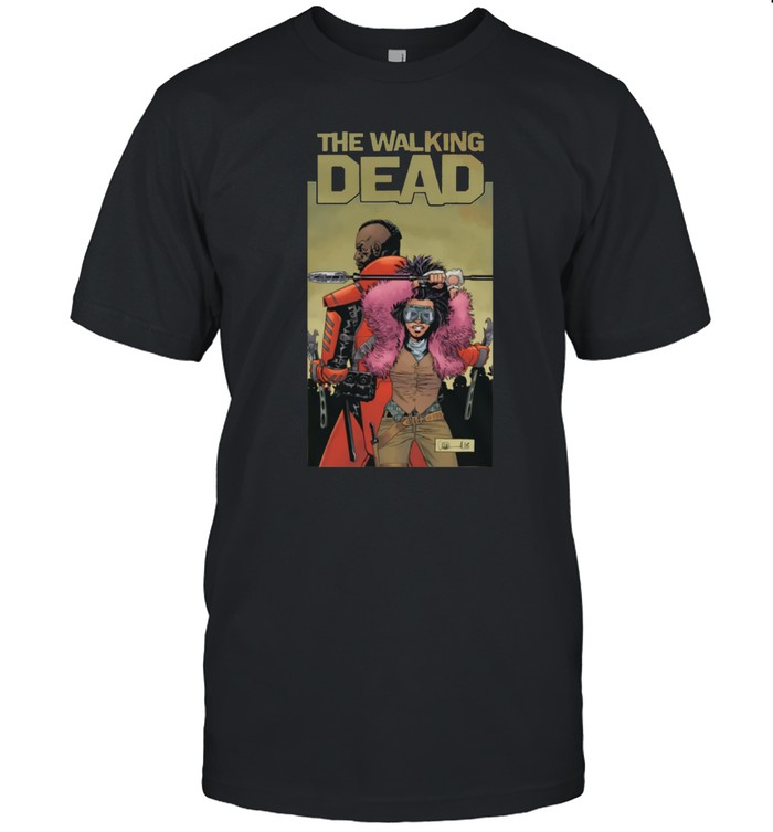 The Walking Dead Princess And Mercer T Shirt
