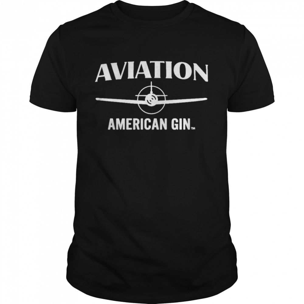 Aviation American Gin Flight Classic Men's T-shirt
