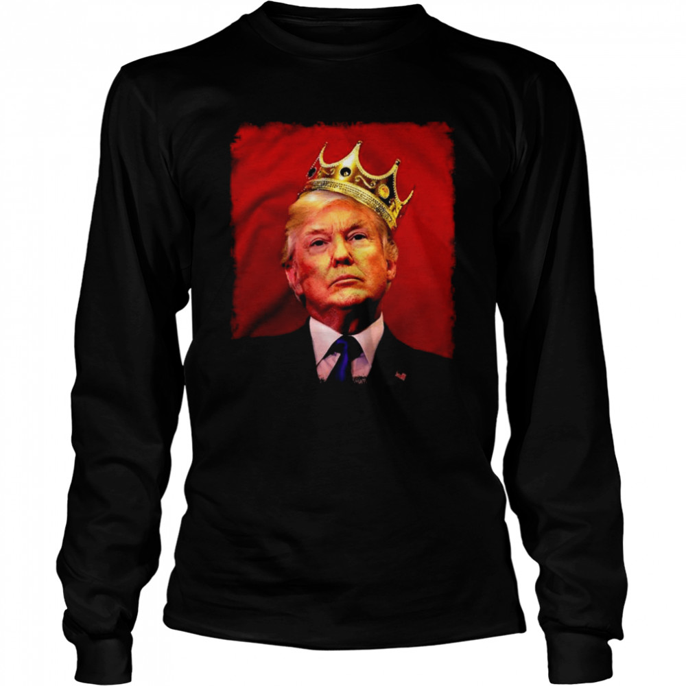 Donald Trump King Ultra Maga 2024 Long Sleeved T-shirt