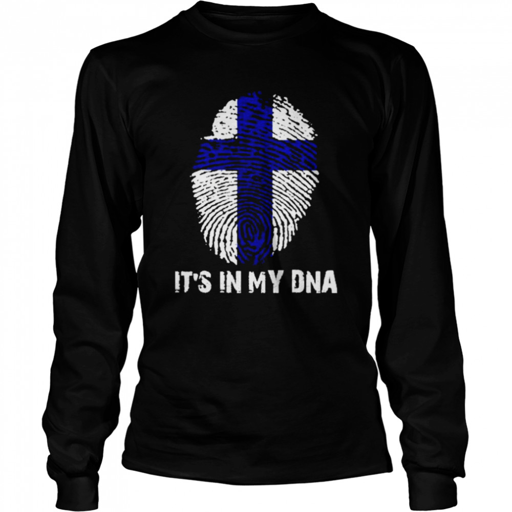 Finland It’s In My Dna Long Sleeved T-shirt