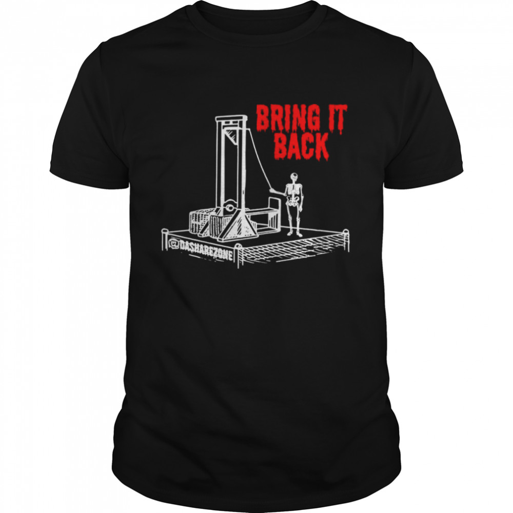 Guillotine bring it back shirt Classic Men's T-shirt