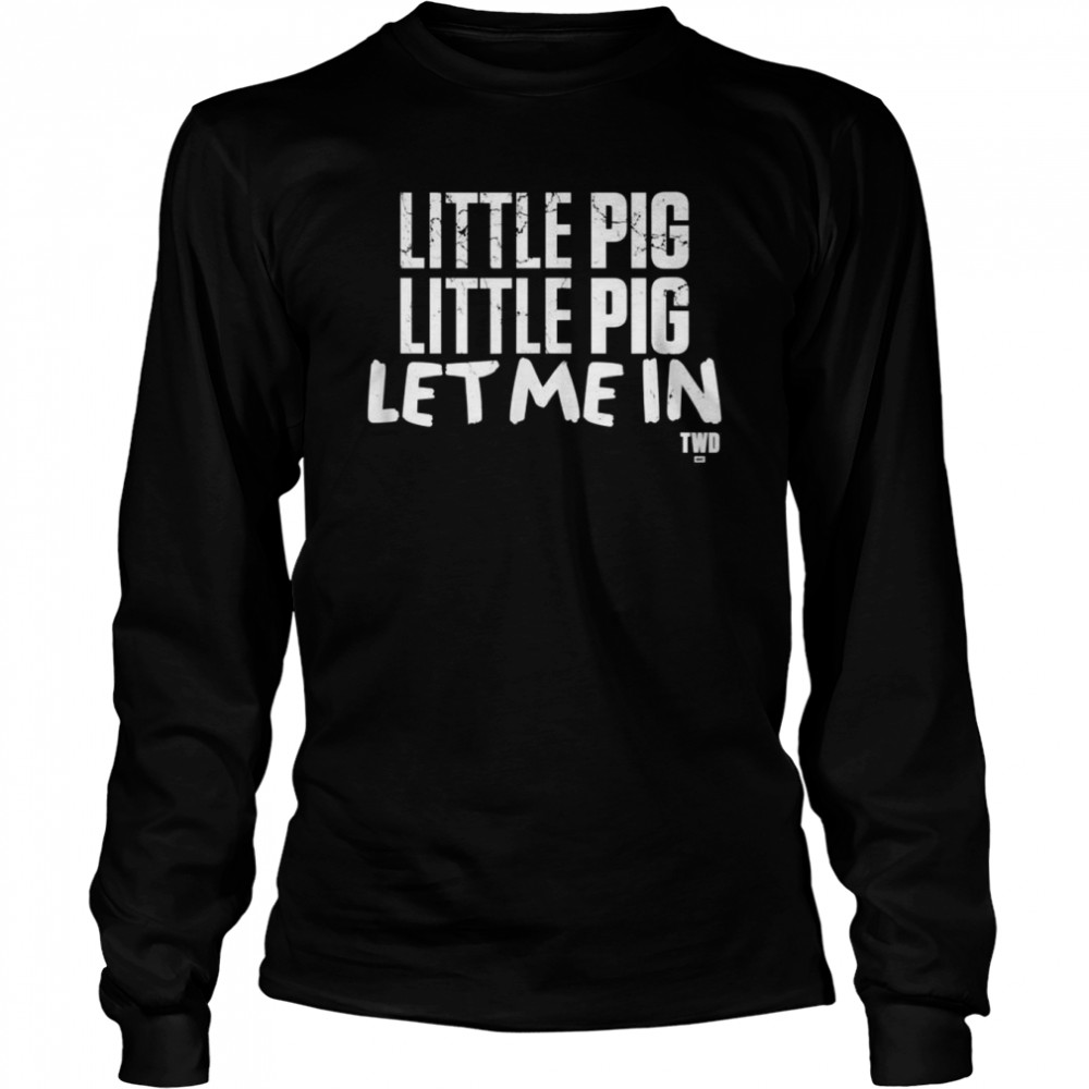 The Walking Dead Negan Little Pig Long Sleeved T-shirt