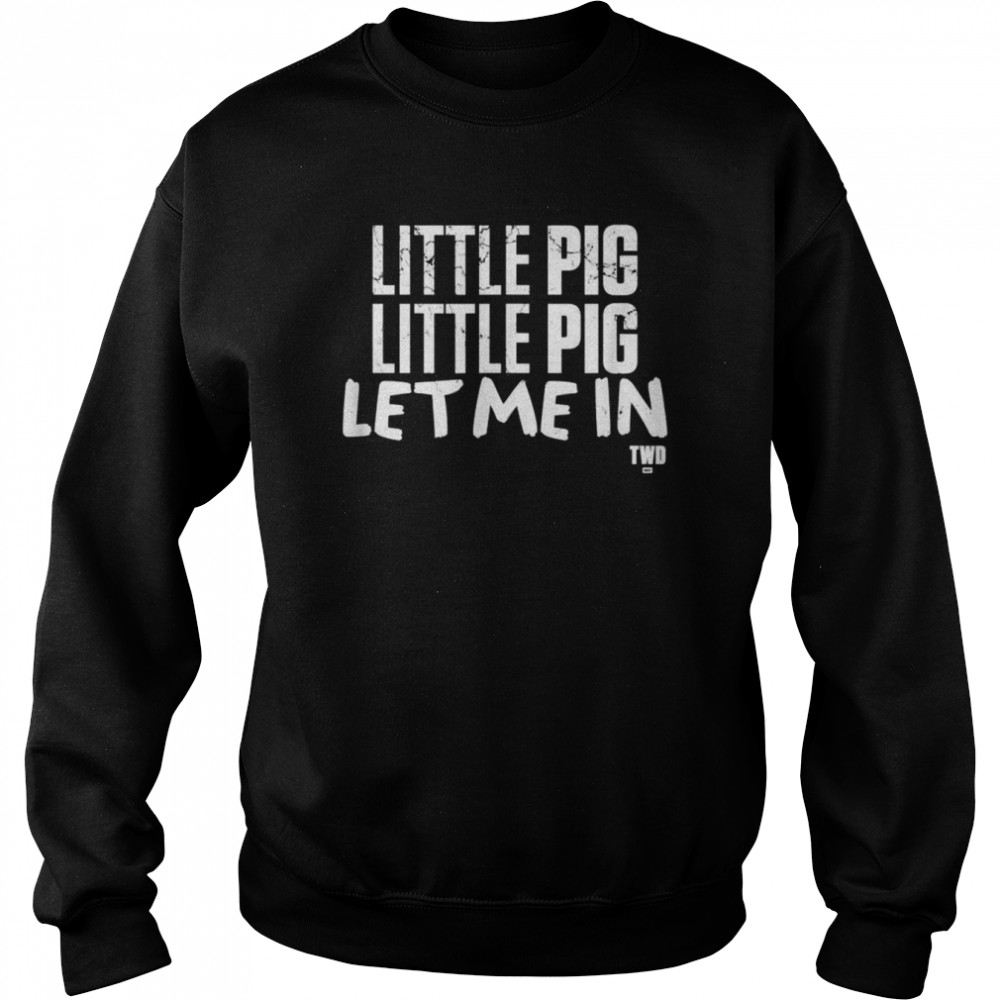 The Walking Dead Negan Little Pig Unisex Sweatshirt