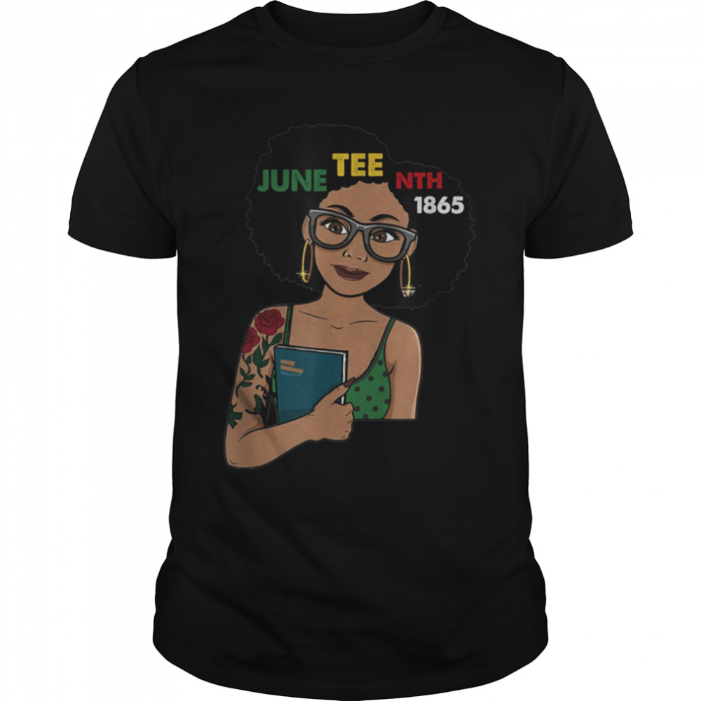 Juneteenth Women's Trendy Juneteenth Shirt 1865 for Women T-Shirt B0B2DK4L15