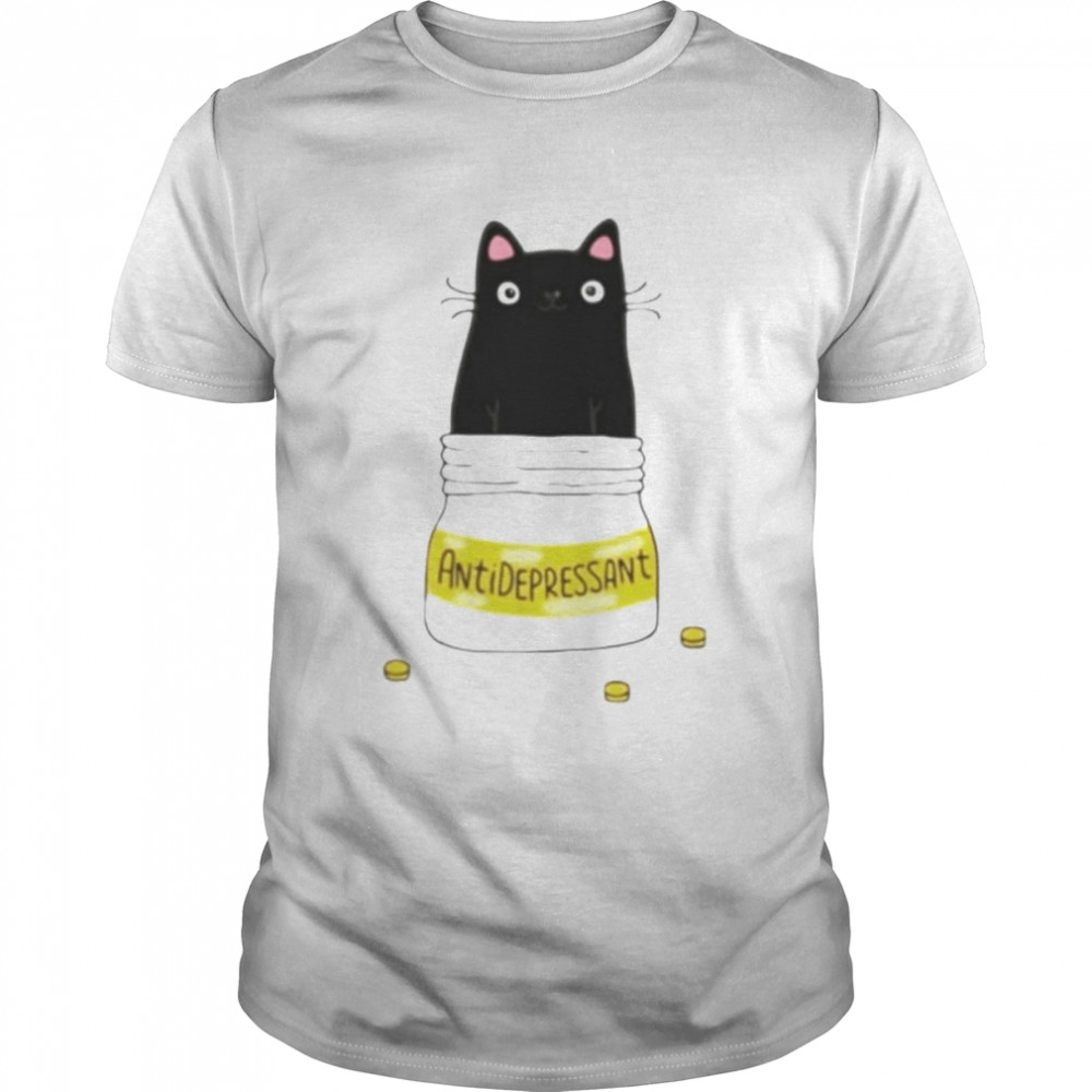 cat antidepressant shirt