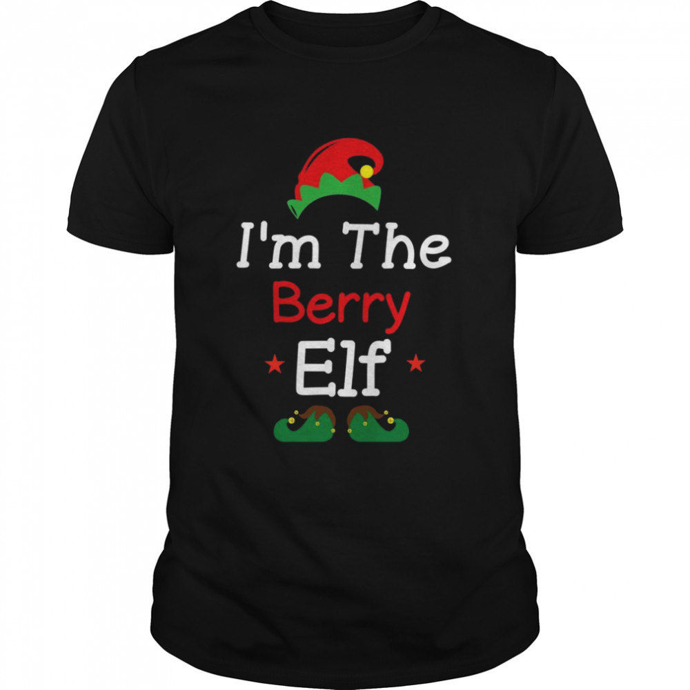 I’m The Berry Elf Christmas Matching Costume Xmas  Classic Men's T-shirt