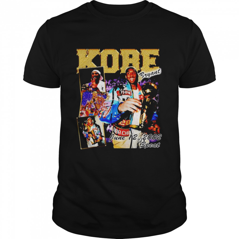 Kobe Bryant 3 Peat Dreams shirt