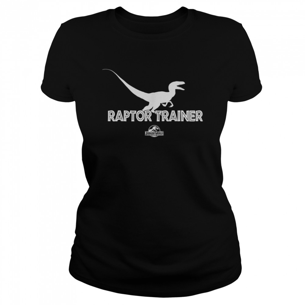 Jurassic World Raptor Trainer Silhouette Graphic T-Shirt Jurassic World Raptor Trainer Silhouette Graphic T-Shirt