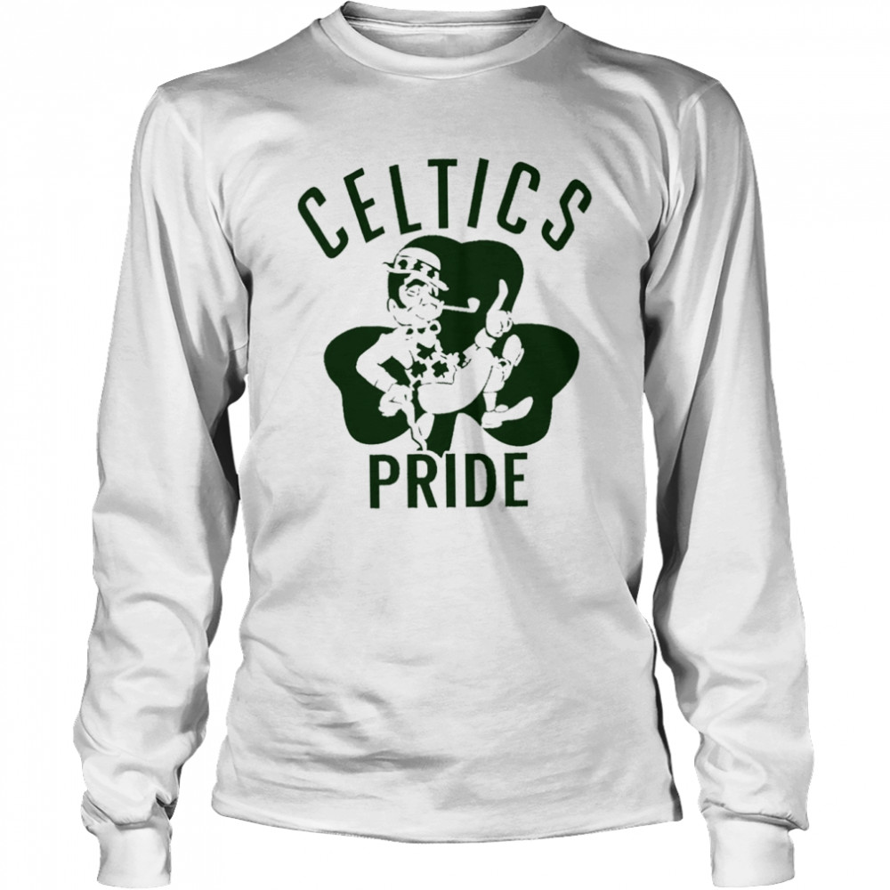 Boston Celtics Pride Nba 2022 logo T-shirt Long Sleeved T-shirt