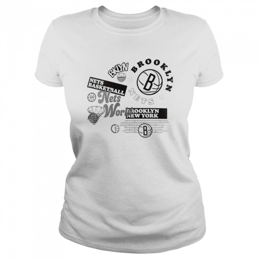 Brooklyn Nets Nets World Street Collective shirt Classic Women's T-shirt