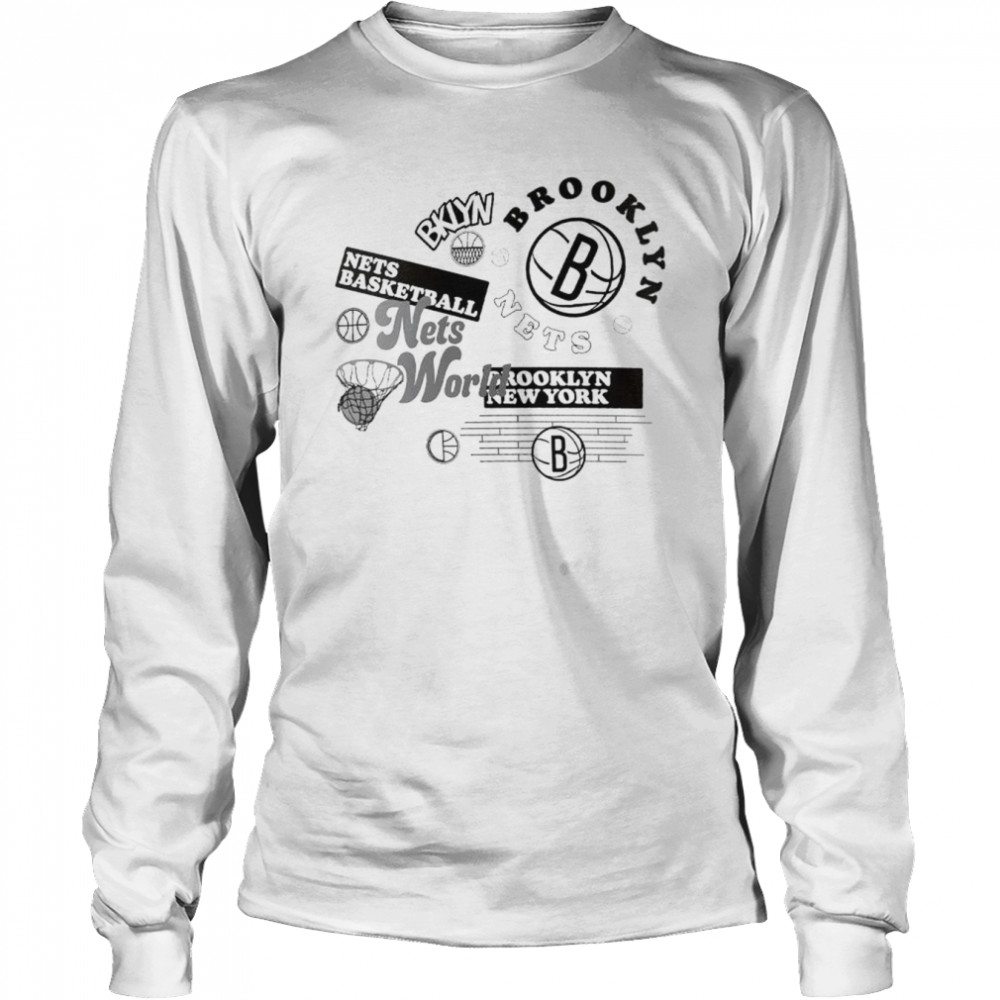 Brooklyn Nets Nets World Street Collective shirt Long Sleeved T-shirt