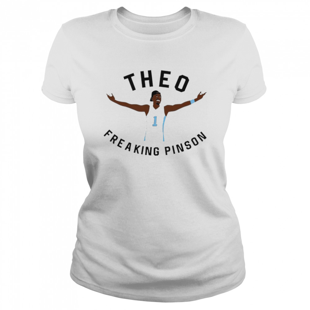 Dallas Mavericks Theo Freaking Pinson shirt Classic Women's T-shirt