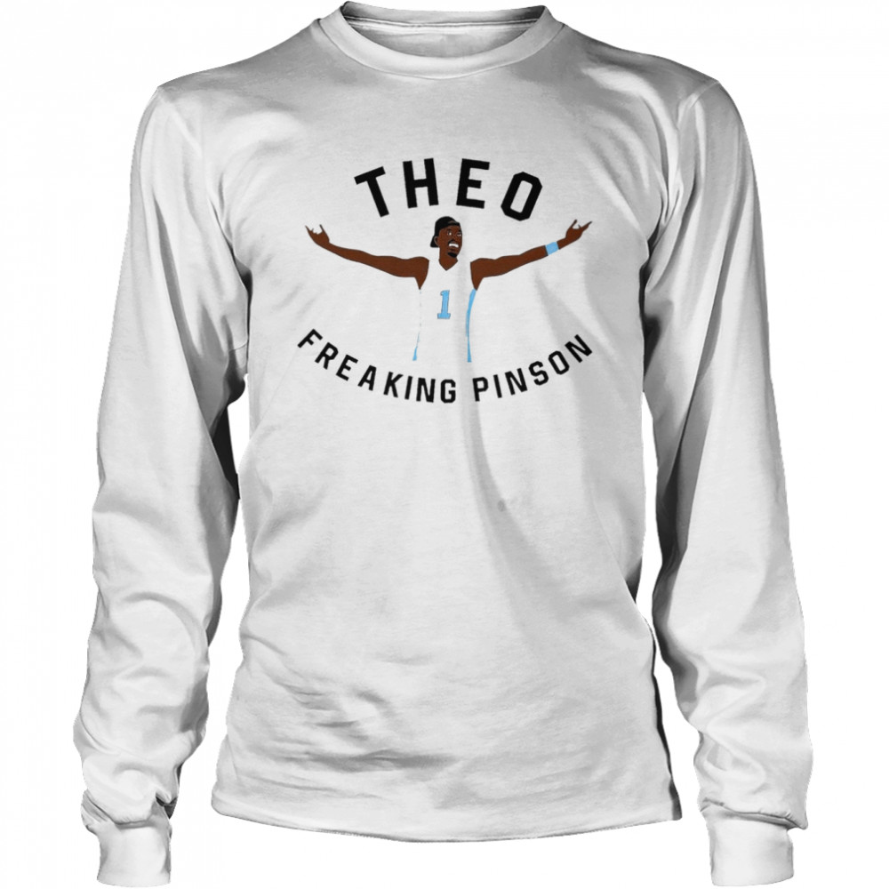 Dallas Mavericks Theo Freaking Pinson shirt Long Sleeved T-shirt