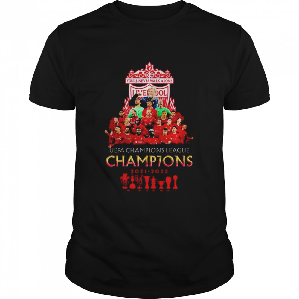 Liverpool UEFA Champions League Champ7ions 2021 2022 shirt