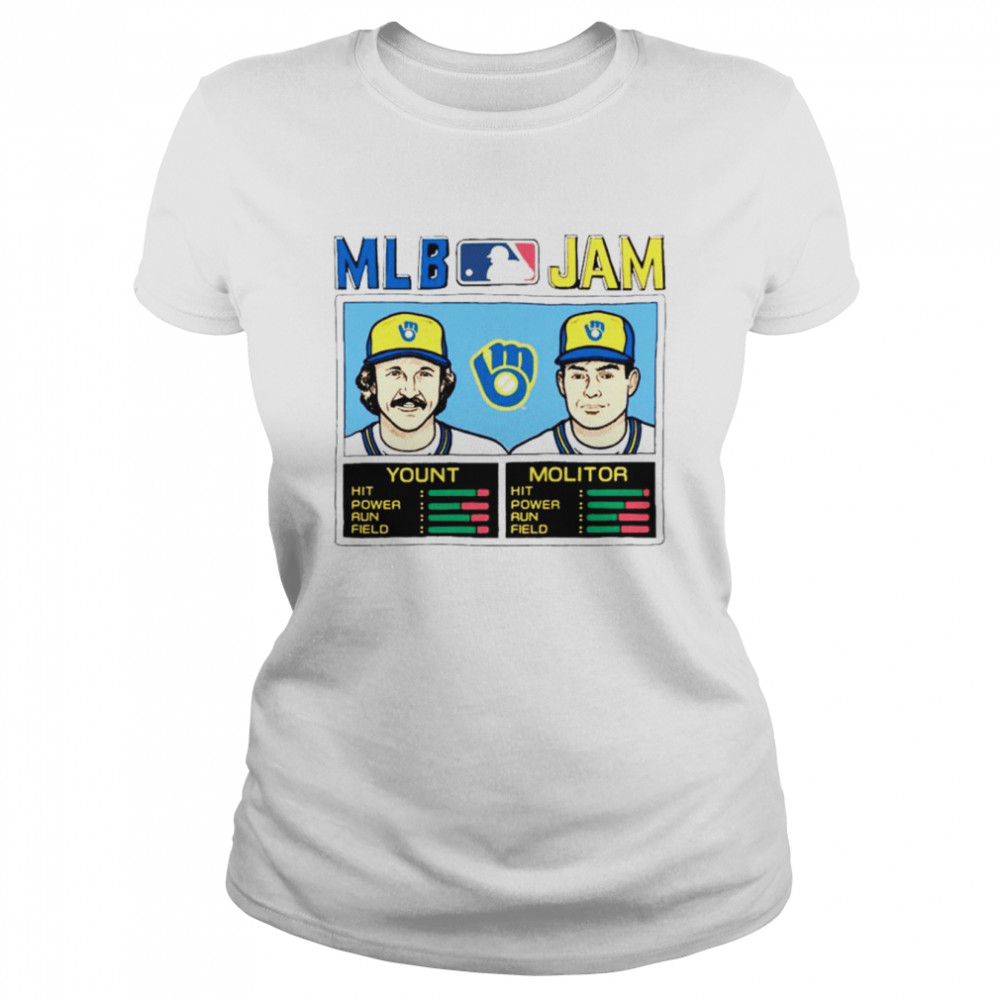 Official robin yount brewers home run T-shirts, hoodie, tank top, sweater  and long sleeve t-shirt