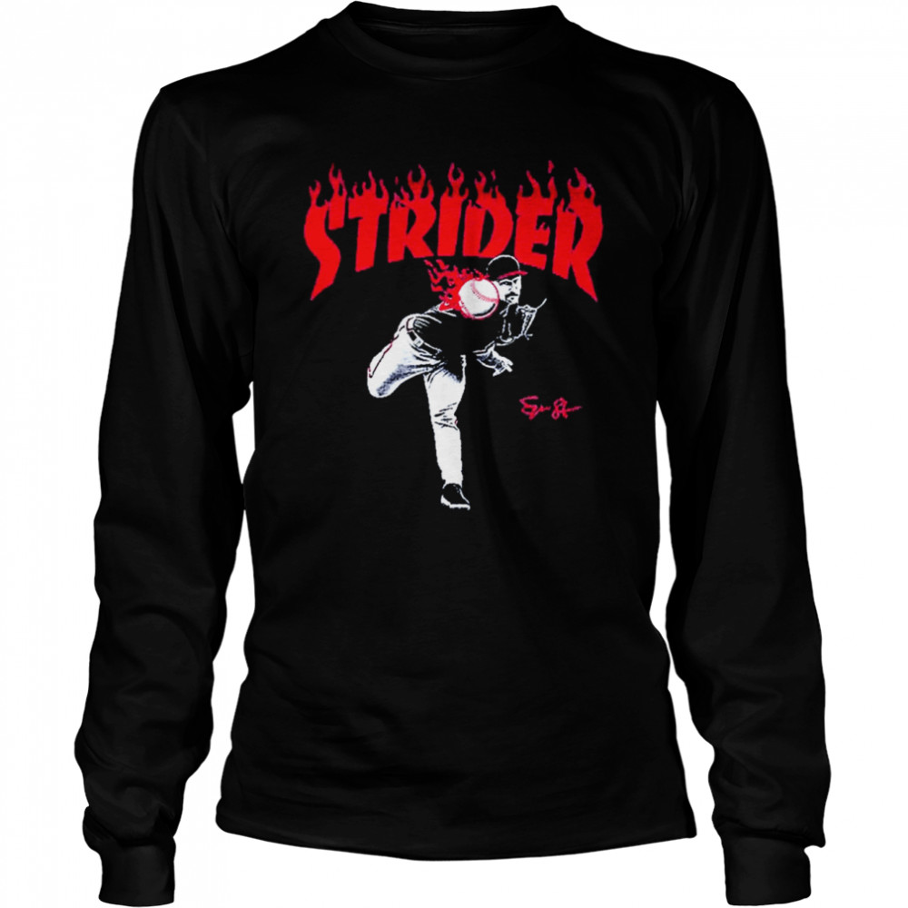 Strider Spencer Strider Atlanta Baseball shirt Long Sleeved T-shirt