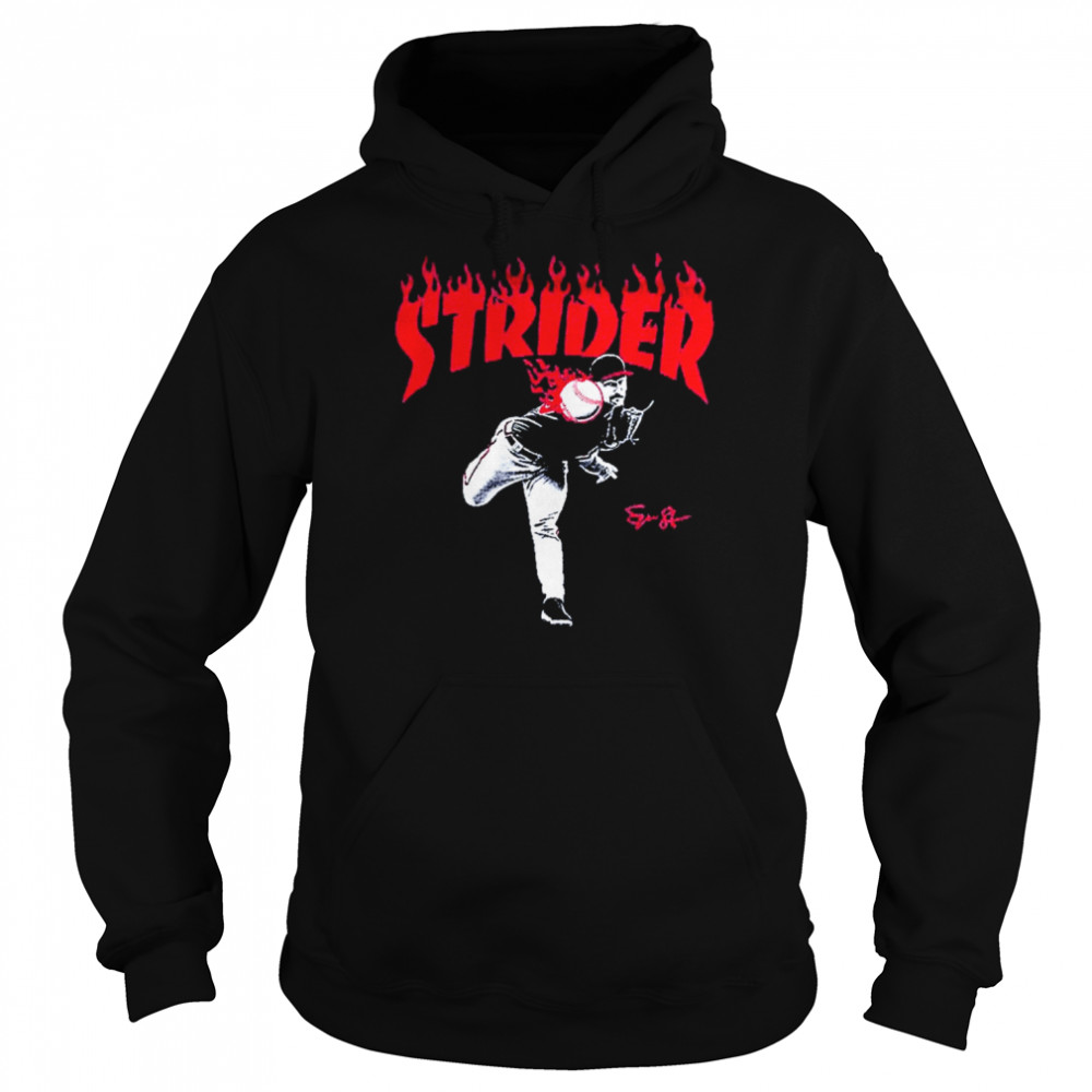 Strider Spencer Strider Atlanta Baseball shirt Unisex Hoodie