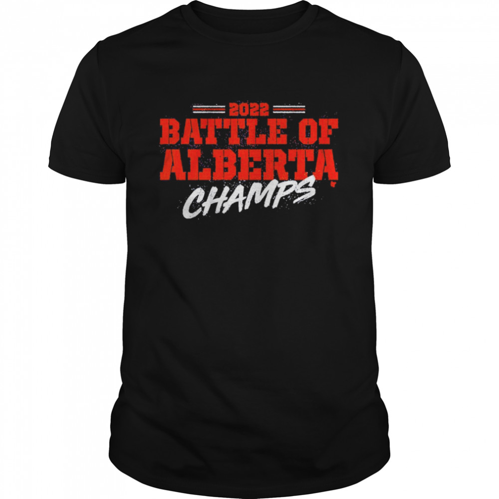 The Battle of Alberta Goes to Edmonton 2022 Champs Classic Men's T-shirt