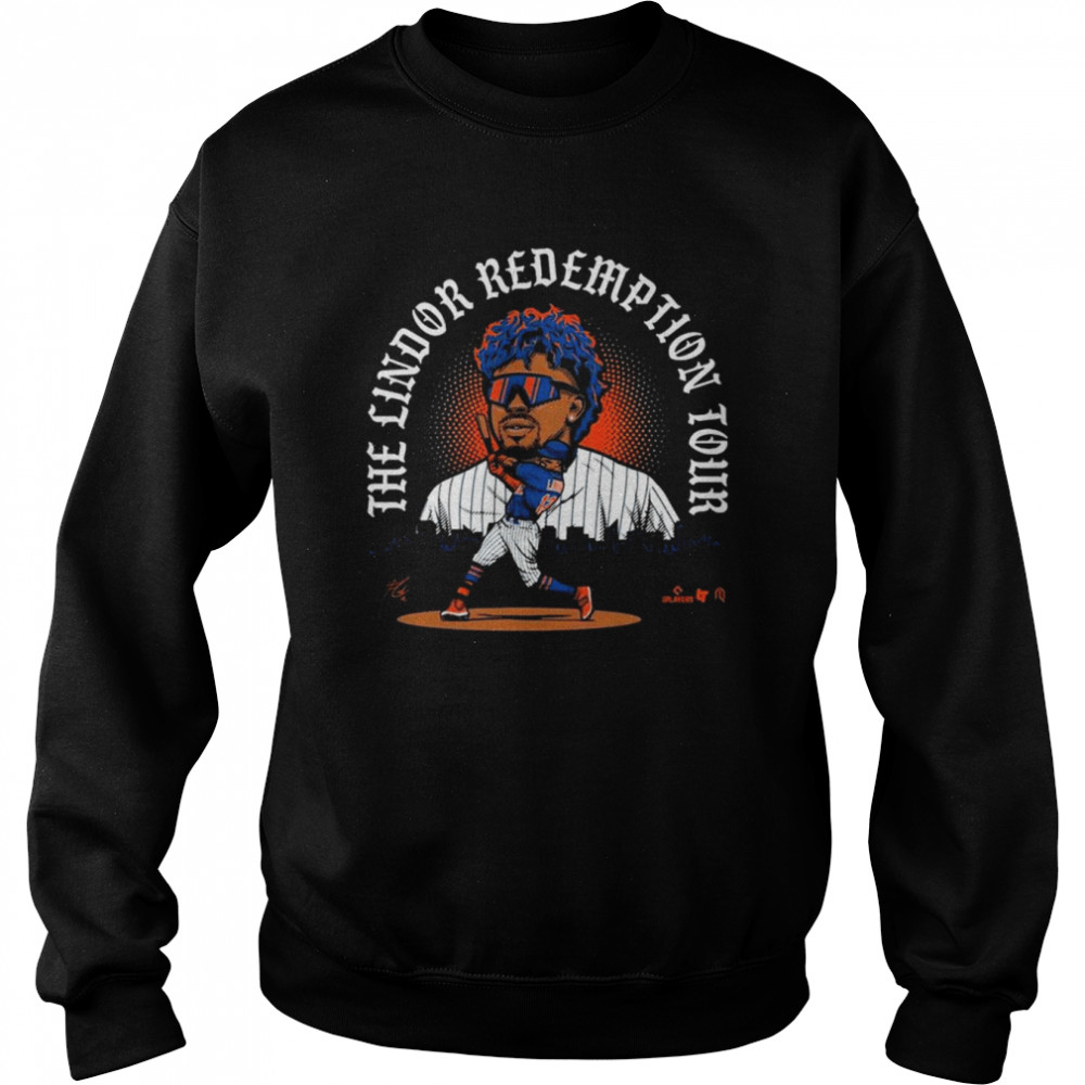 The francisco lindor redemption tour shirt Unisex Sweatshirt