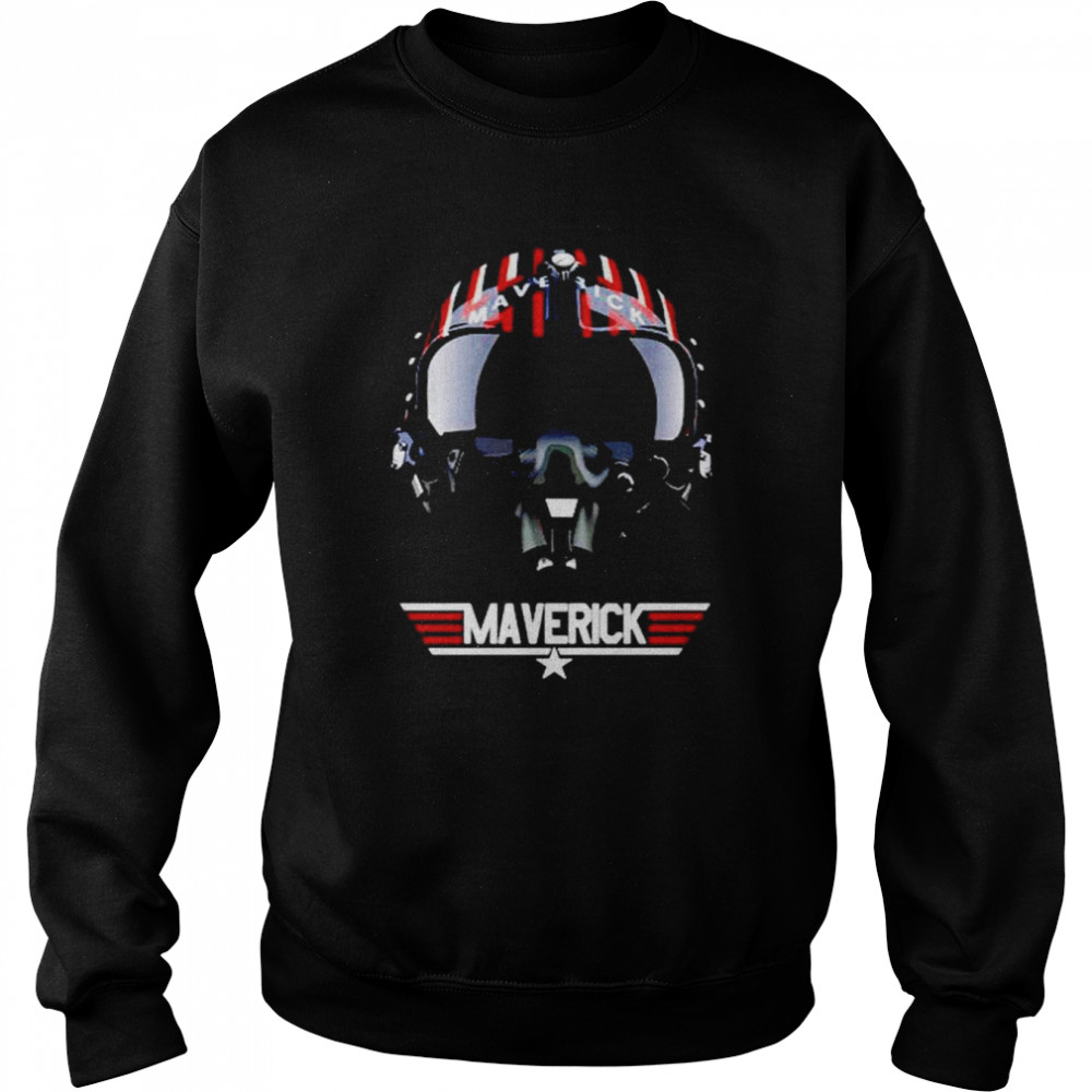 Top Gun Maverick Helmet Call Sign T- Unisex Sweatshirt