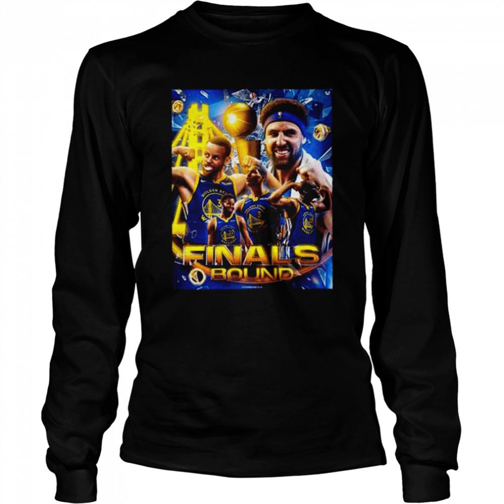 Warriors Are Back In The Nba Finals Bound T- Long Sleeved T-shirt