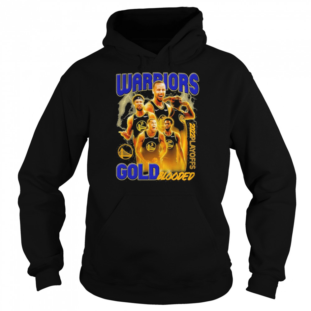 Warriors Gold Blooded 2022 NBA Playoff Champions Unisex Hoodie