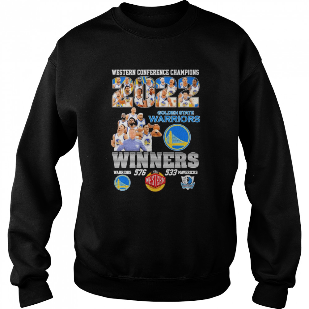 Western Conference Champions Golden State Warriors Winner 2022 Unisex Sweatshirt