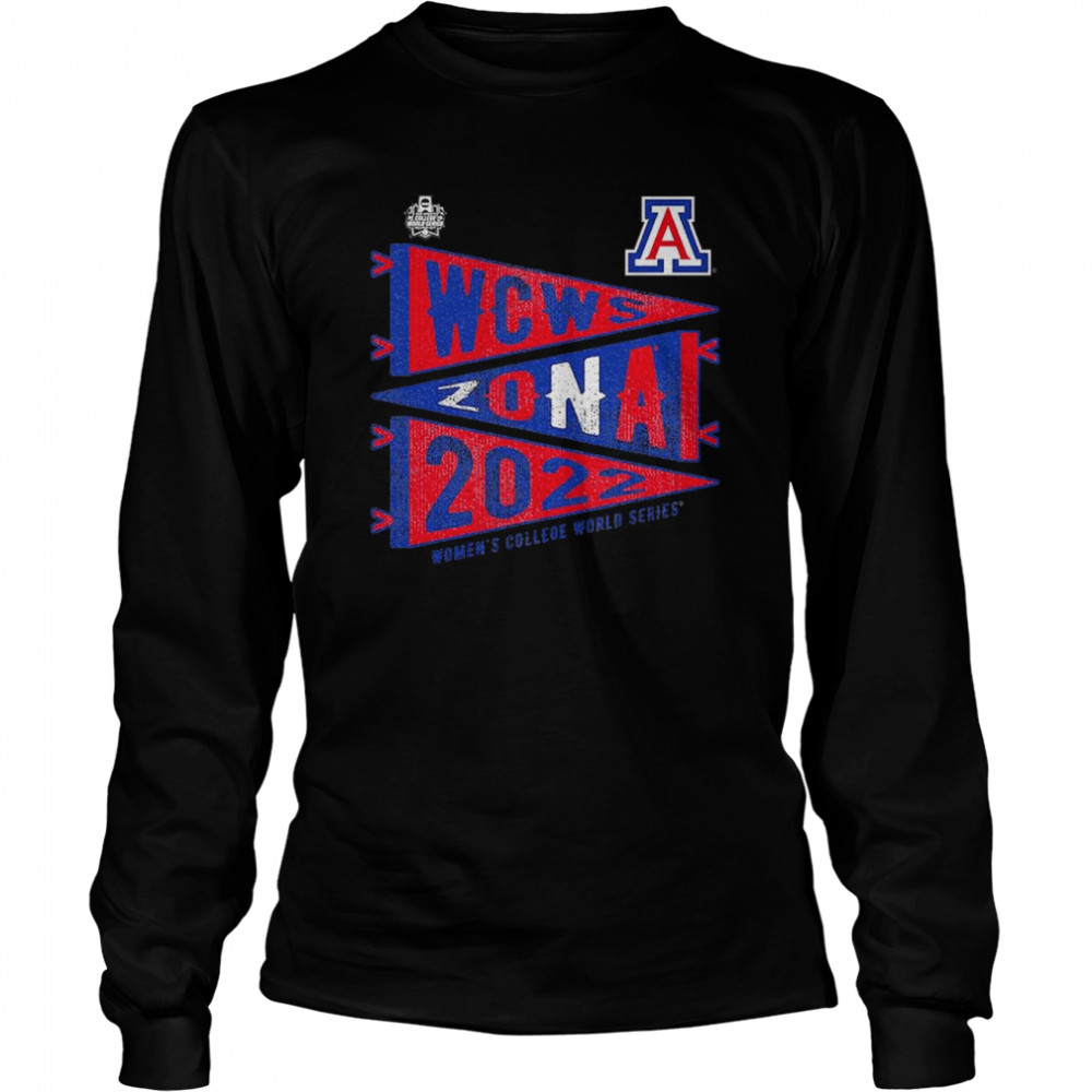 Arizona Wildcats 2022 NCAA Softball Women’s College World Series T- Long Sleeved T-shirt