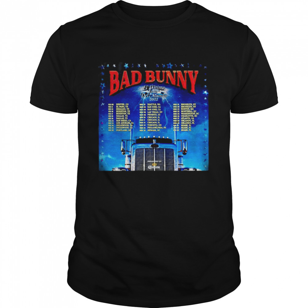 Bad Bunny El Ultimo Tour Del Mundo 2022 shirt Classic Men's T-shirt