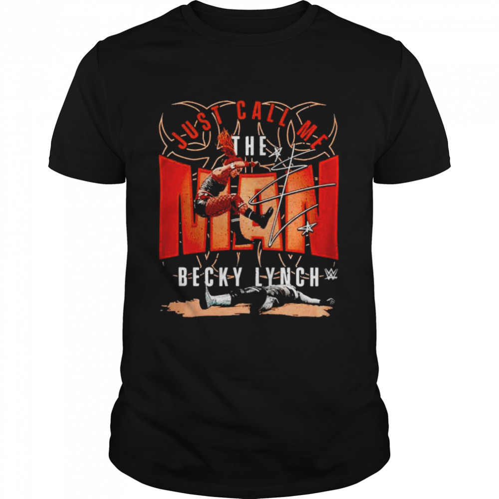 Becky Lynch just call me the man signature shirt Classic Men's T-shirt