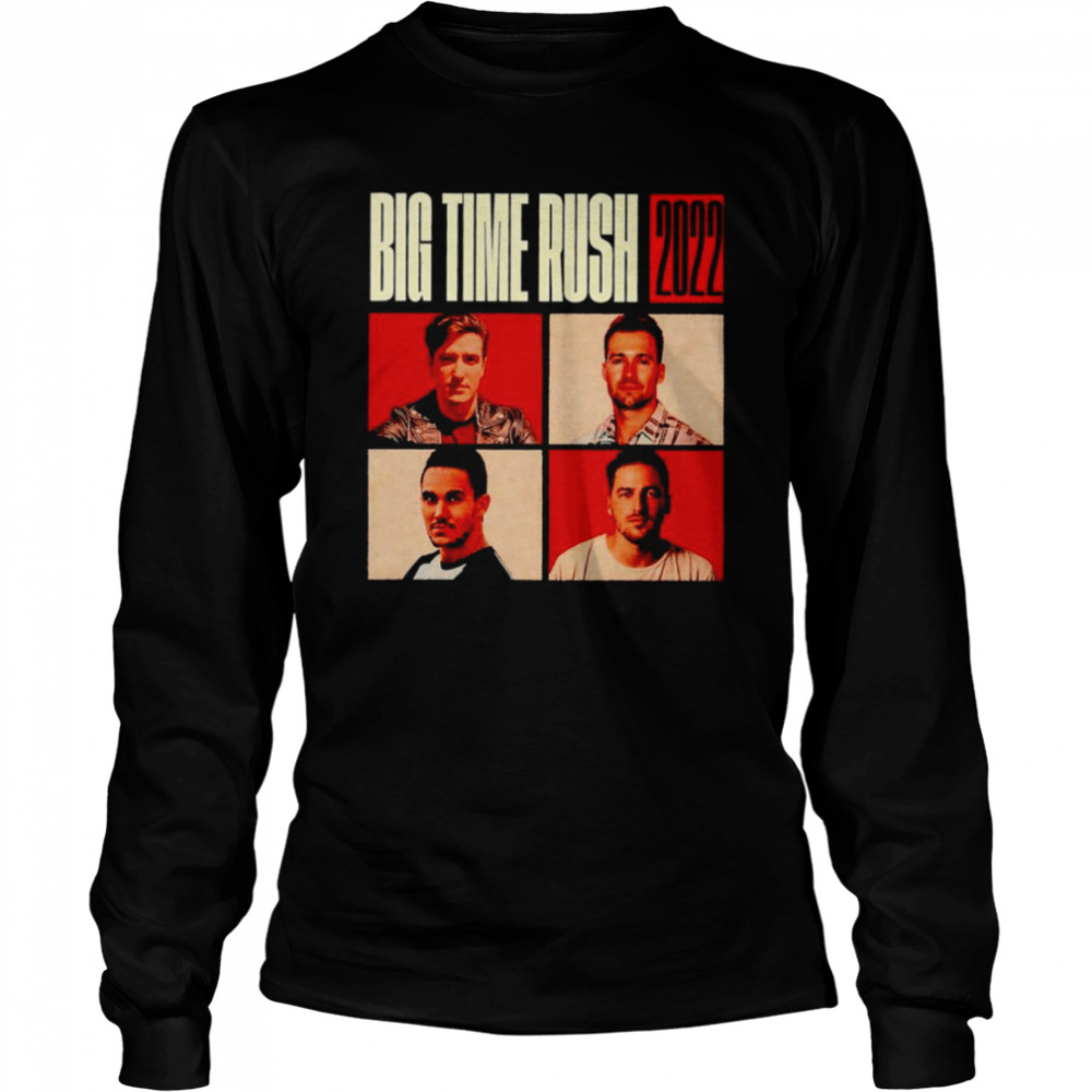 Big Time Rush Forever Tour 2022 Long Sleeved T-shirt