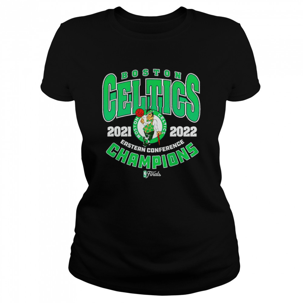 Boston Celtics 2022 Eastern Conference Champions Trap T- Classic Women's T-shirt