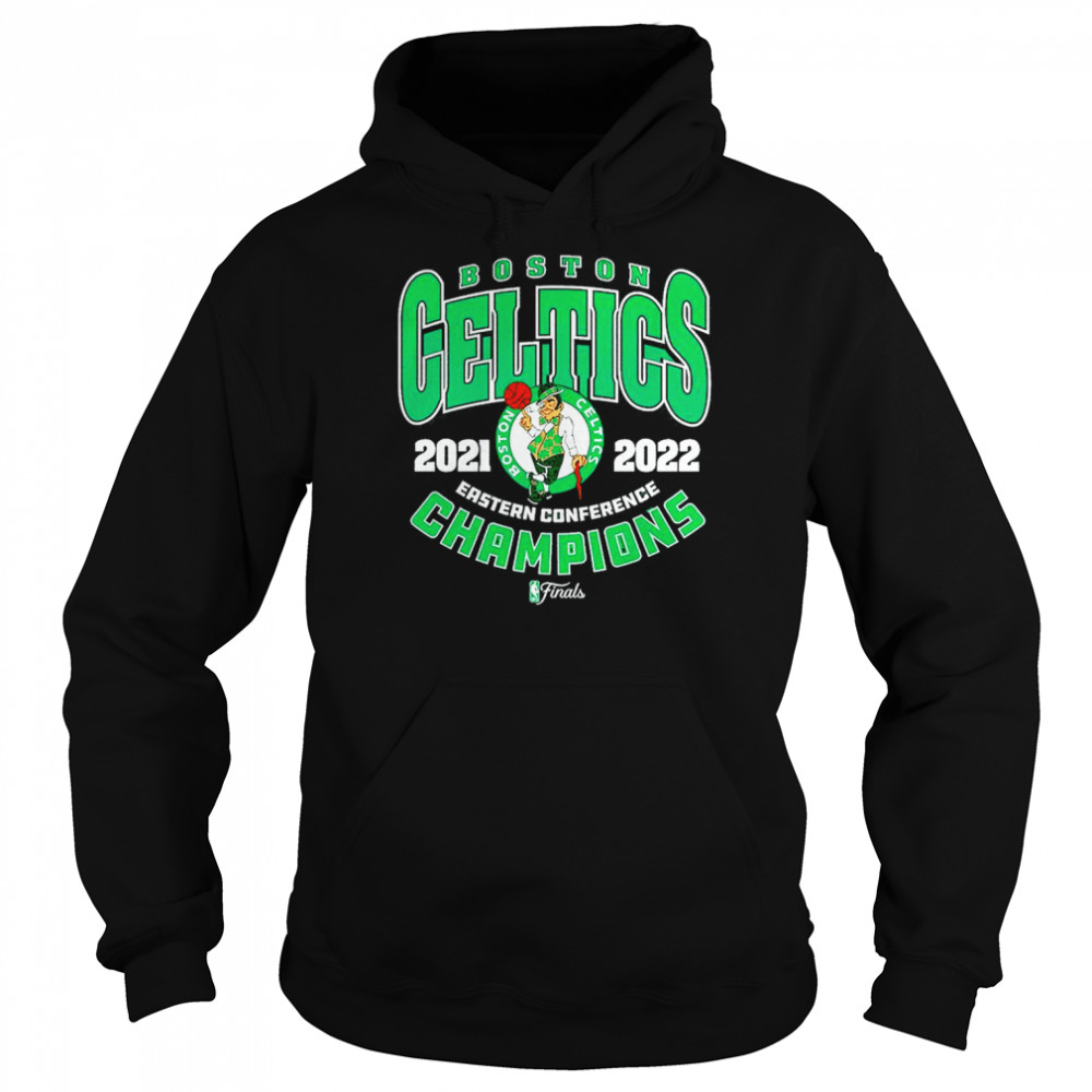 Boston Celtics 2022 Eastern Conference Champions Trap T- Unisex Hoodie