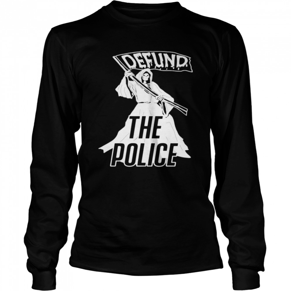 Defund the police z0ne shirt Long Sleeved T-shirt