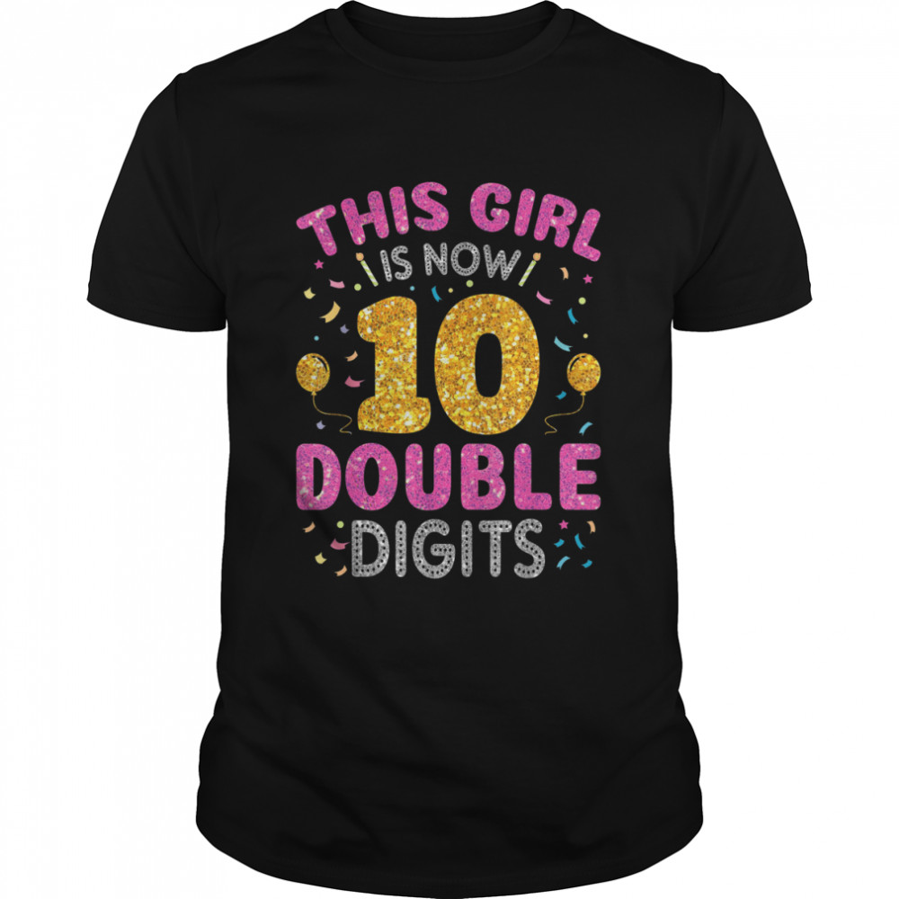 It's My 10th Birthday  This Girl Is Now 10 Years Old T- Classic Men's T-shirt