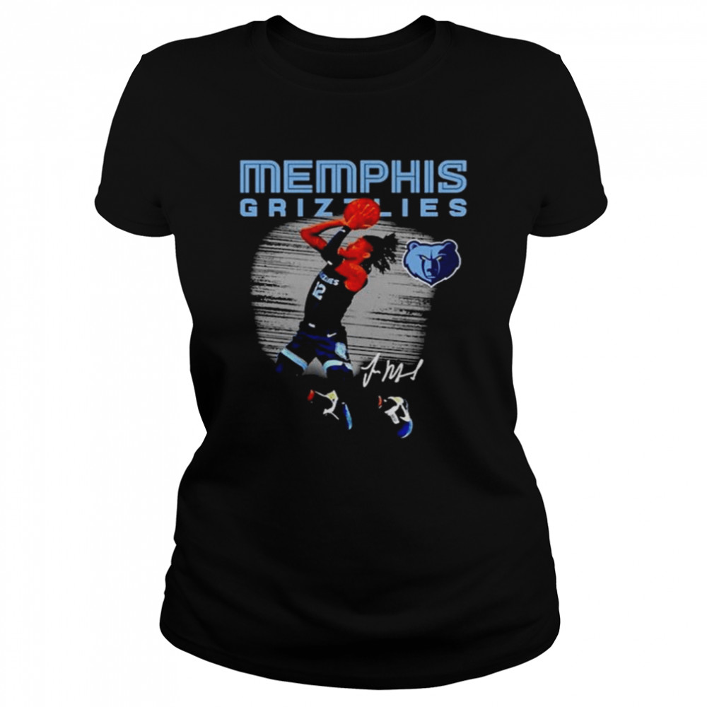 Ja Morant memphis grizzlies signature shirt Classic Women's T-shirt