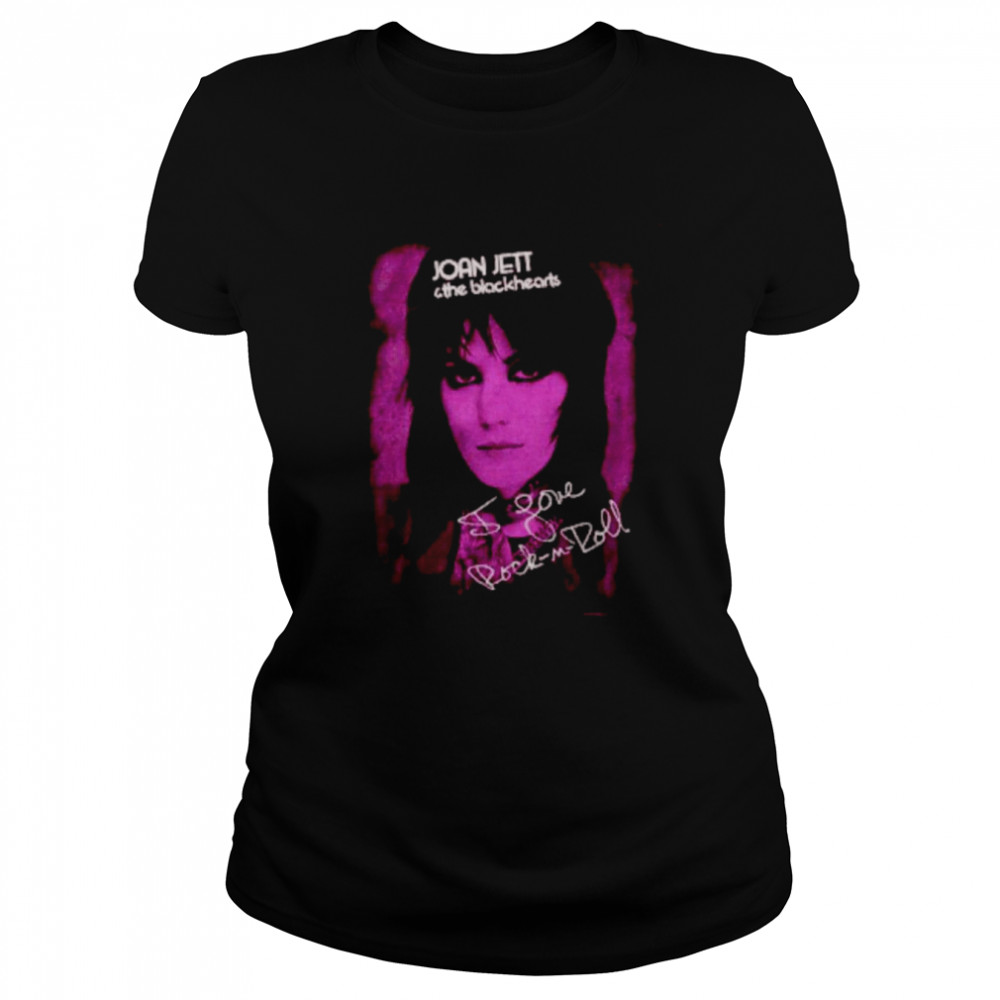 Joan Jett I Love Rock And Roll Classic Women's T-shirt