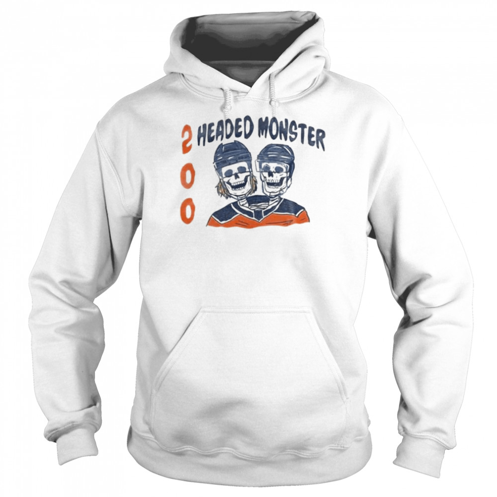 2 Headed Monster Unisex Hoodie