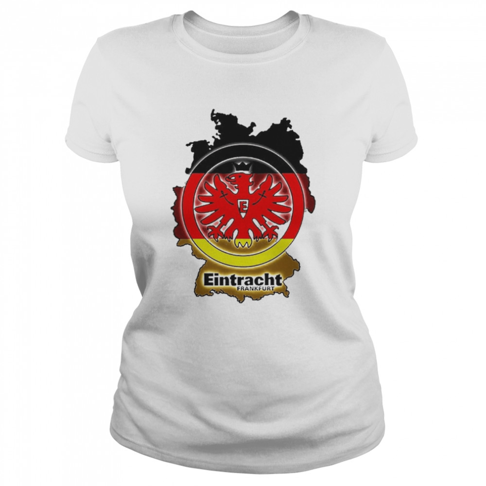 Eintracht Frankfurt Logo Soccer Lovers Gifts Classic Women's T-shirt