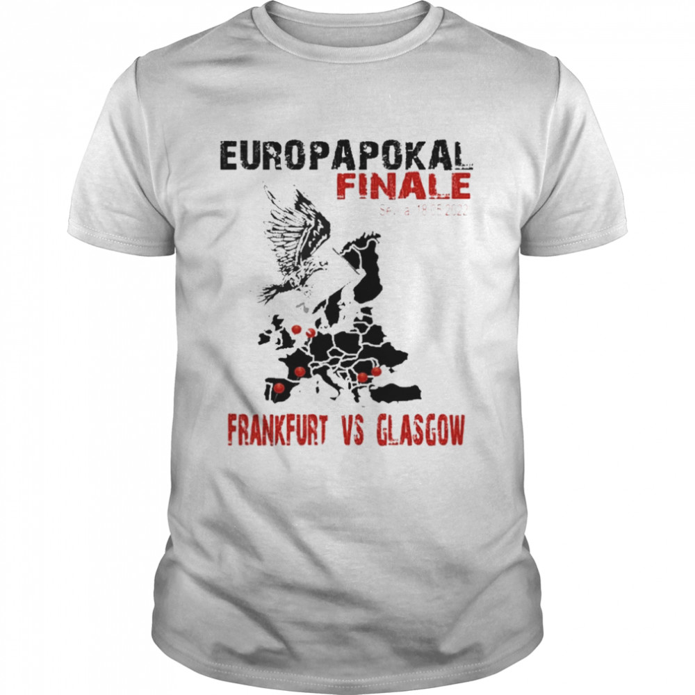 Europapokal Finale 2022 Frankfurt Vs Glasgow Classic Men's T-shirt